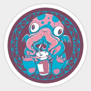 Cthulhu Drinkie! Sticker